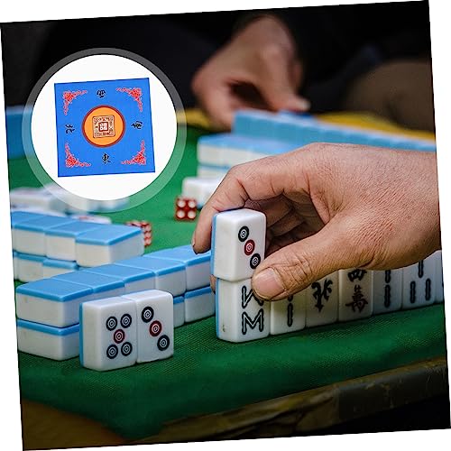 DECHOUS 1 Pc Mantel De Mahjong Cubiertas De Mesa De Juego Cubierta De La Mesa De Juego De Póquer Juego De Fichas Mantel Jongg Cuadrado Camino De Mesa Franela (Fibra De Poliéster) X31