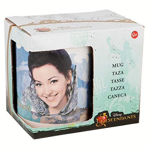 Descendants Taza ceramica 325ml en caja de regalo (Stor 79705), 1 unidad (paquete de 1)