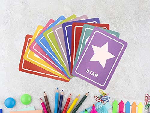 DIDACTICARDS - Formas geométricas, Números, Colores, Juego Educativo, Juego de Mesa, Letras, Aprender inglés, Aprender números y Colores, Juego de Cartas, Tarjetas educativas, Gamificación -