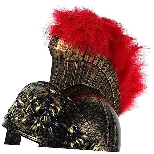 Didiseaon Sombrero De Samurái Sombrero De Guerrero Romano Trajes Medievales Casco De Caballero Romano Cosplay Casco Romano Casco De Gladiador Hombre Pirata Suministros De Fiesta El Plastico