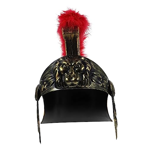 Didiseaon Sombrero De Samurái Sombrero De Guerrero Romano Trajes Medievales Casco De Caballero Romano Cosplay Casco Romano Casco De Gladiador Hombre Pirata Suministros De Fiesta El Plastico