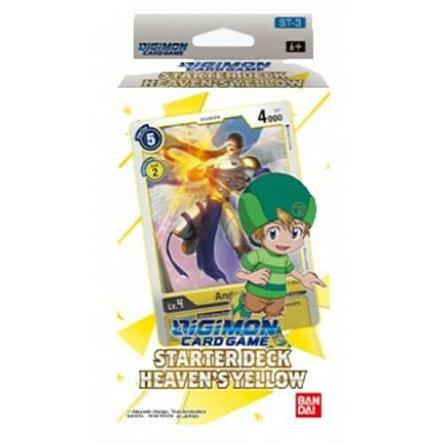 Digimon Inglés TCG ST-3 Starter Deck Heaven's Yellow - 54 tarjetas