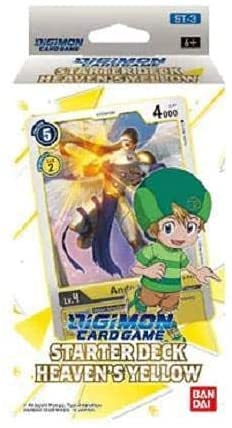 Digimon Inglés TCG ST-3 Starter Deck Heaven's Yellow - 54 tarjetas