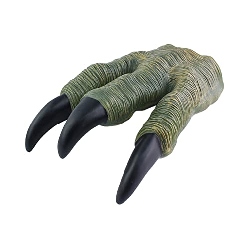 Dinosaurio garras manos patas juguete 2 piezas goma suave realista para adultos niños Cosplay JNf193