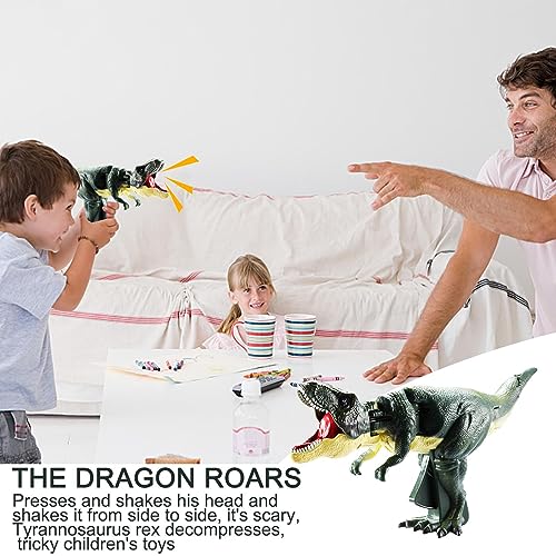 Dinosaurio Zazaza, Activa Los Dinosaurio Trigger The T- Rex | Juguetes Masticadores Dinosaurios | Juguete Dino Grabber | Divertido Robot Mano Pincher Dino Snapper Juego Novedad Descompresión Juguete