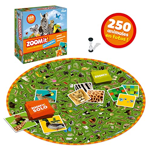 Diset Zoom It Juego Educativo para niños a Partir de 5 años, Multicolor, 63799