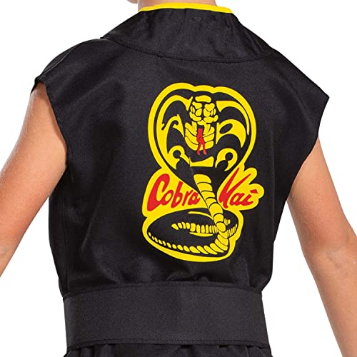 Disguise Oficial Netflix- Disfraz Cobra Kai Hombre Clásico, Disfraz Halloween Hombre Karate Kid En Talla L