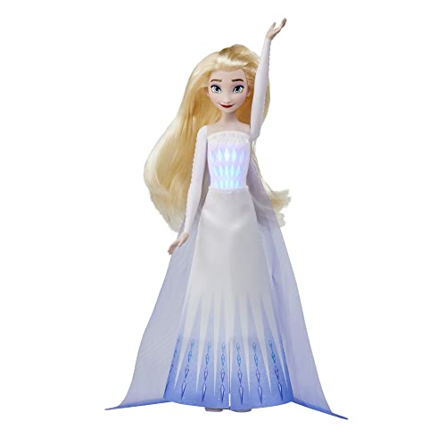 Disney Disney’s Frozen - Reina Elsa Musical - Muñeca Que Canta la canción Into The Unknown de la película Frozen 2