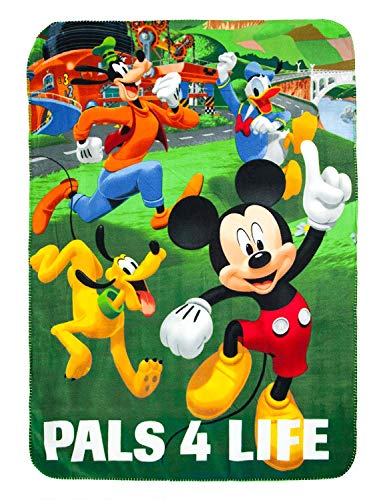 Disney Manta de Forro Polar de Mickey Mouse Roadster Racers de 45 x 60 Pulgadas