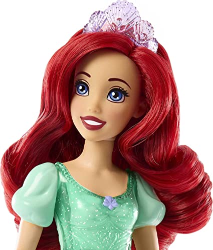 Disney Princess Ariel Muñeca Princesa película La Sirenita, Juguete +3 años (Mattel HLW10)