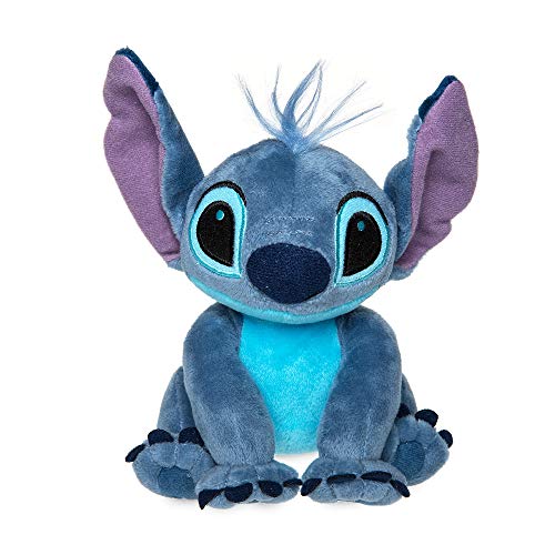Disney Stitch Plush - Mini puf, Lilo y Stitch, peluche de alienígena con orejas grandes y textura peluda, adecuado para todas las edades a partir de 0 años
