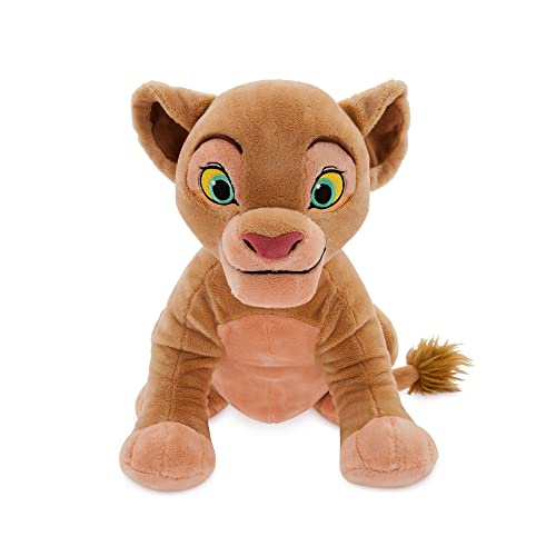 Disney Store Peluche Mediano de Nala, El Rey León, Altura: 32 cm, Nala de Peluche, leoncita con Detalles Bordados y un Acabado de Tacto Suave