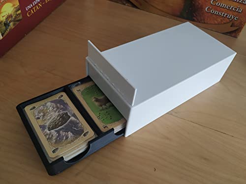 Dispensador Cartas Catán con Caja y Fundas