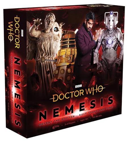 Doctor Who: Nemesis - Juego de mesa, Gale Force Nine, a partir de 14 años, 2-4 jugadores, 45-90 minutos