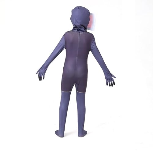 DONY Skibidi, costume da bagno per bambini, ragazzi, ragazze, cartone animato, mostro horror, tuta per cosplay, costume per bambini, costume per carnevale, festa di Natale, festa di Halloween