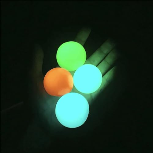 Dreamballs - Ultimate 4pc Set, Dream Balls Glow in The Dark Sticky Balls That Stick to The Ceiling, Glow in The Dark Dream Balls Stress Balls for Kids and Adults (20pcs)