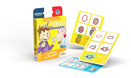 Ducale, le jeu français Cartatoto Dessinetto 10006520 - Juego de Cartas, Educativo, para enseñar y Aprender a Dibujar (versión en francés)