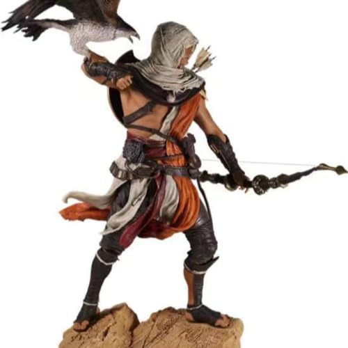 Eamily Para Assassin's Creed Origins Byker Personajes de anime Modelos Coleccionables Estatuas Juguetes PVC Estatuas Decoraciones de Escritorio