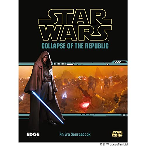 Edge, Star Wars RPG: Colapso de la República, RPG, Edades 12 más, 3-5 Jugadores