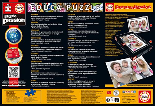 Educa - Puzzle de 1500 para Adultos. Manhattan de Noche. Incluye Pegamento Fix Puzzle para colgarlo una Vez finalizado. A Partir de 14 años (18466)