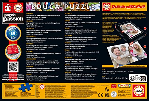 Educa - Puzzle de 500 Piezas para Adultos | Gran tiburón Blanco. Incluye Pegamento Fix Puzzle. A Partir de 11 años (18478)