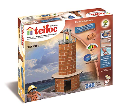 Eitech Teifoc Küsten Tei4350 - Juego De Construcción De Piedra para Faro