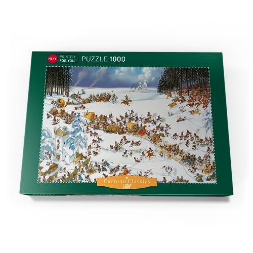 El Invierno De Napoleón - Jean-Jacques Loup - Clásicos del Cómic - Premium 1000 Piezas Puzzles - Colección Especial MyPuzzle de Heye Puzzle