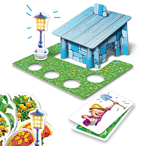 El juego de mesa Hungry Hugo I para jugar y aprender para niños, juego educativo para 2 a 4 jugadores a partir de 6 años I El juego ayuda a desarrollar el pensamiento táctico