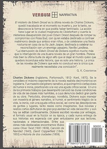 El misterio de Edwin Drood: 1 (Narrativa)