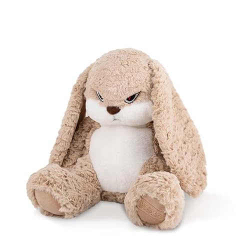 ELISA BOTELLA Peluche Conejo, Peluche Conejito Suave para niños, Peluche Conejo enfadado, Conejo con Orejas Extra largas, Regalo para niños y Adolescentes, Peluches Navidad