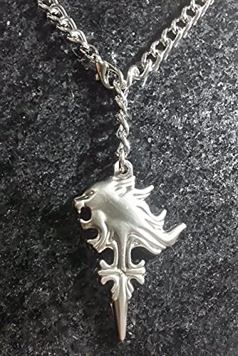 Embalando Final Fantasy VIII Collar & Anillo Squall Griever | FF8 Necklace Cosplay