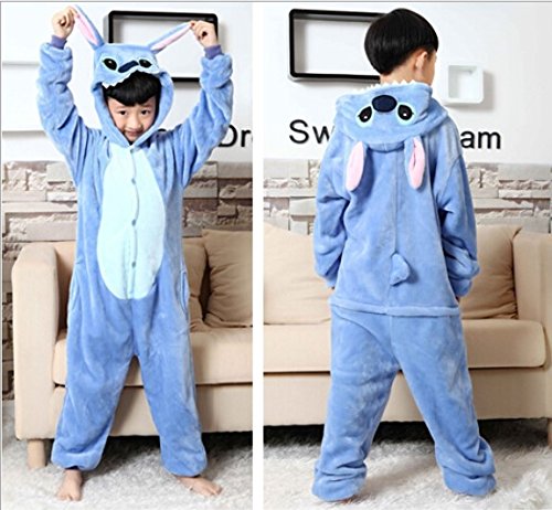 emmarcon Pijamas Animales de Niños Mono Disfraz Carnaval Halloween Fiesta Cosplay Unisex, stit/140