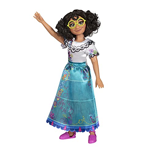 Encanto Disney – Muñeca Mirabel Grande para Niñas – La Muñeca tiene un Precioso Vestido, Zapatos y Accesorios para el Pelo – Mirabel es una Encantadora Muñeca para Niñas 3 +