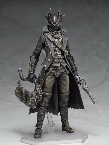 ENFILY Figura de acción de anime Bloodborne Hunter figuras de PVC modelo coleccionable personaje estatua adornos de escritorio