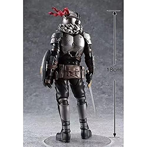 ENFILY Goblin Slayer figura estatus, 18 cm/7 pulgadas, hecho a mano, PVC anime, dibujos animados, manga de juguete, figura de juguete, figura de juguete, coleccionables, decoraciones, regalos