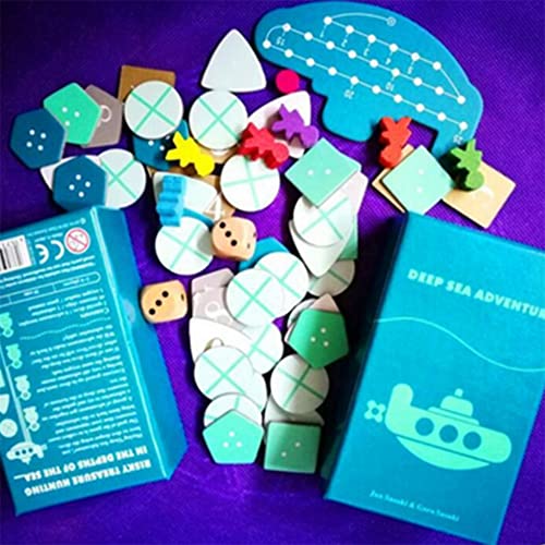 English Version Deep Sea Adventure Game Deep Sea Adventure Board Game Funny Cards Party Games