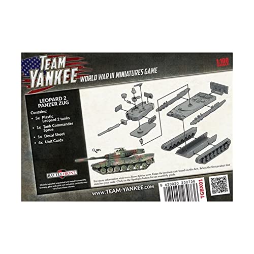 Equipo Yankee Leopard 2 Panzer Zug (5) Frente de batalla