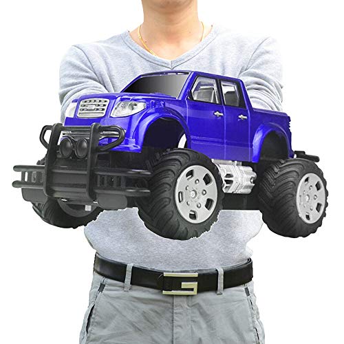 ERNP Mini RC Cars 4WD Vehículo de Alta Velocidad 2.4Ghz Radio Control Remoto Off Road Racing Monster Trucks Crawlers Chariot Drifting Fast Electric Race Desert Buggy con luz LED Vision Metal Shel