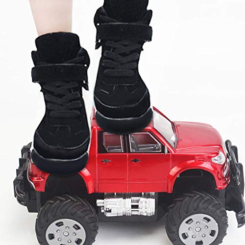 ERNP Mini RC Cars 4WD Vehículo de Alta Velocidad 2.4Ghz Radio Control Remoto Off Road Racing Monster Trucks Crawlers Chariot Drifting Fast Electric Race Desert Buggy con luz LED Vision Metal Shel