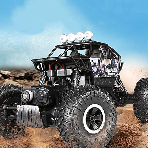 ERNP RC Cars Off-Road Rock Vehicle Crawler Truck 2.4Ghz 4WD Control Remoto de Radio de Alta Velocidad Crawlers Chariot Racing Electric Fast Race Buggy Hobby Car Niños Niñas Vacaciones Cumpleaños