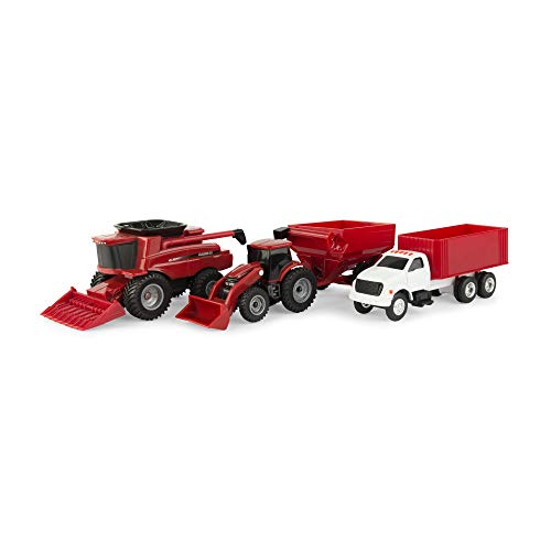 ERTL Collect N Play Case IH Harvest - Juego de 4 Piezas