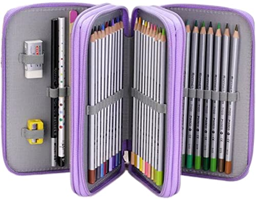 Estuches de Lápices Estuche Funda de lápiz Kawaii36 / 48/72 Agujeros Penalty Pencil Funda Big Plan Caja Caja Niños Multifunción Multifunción Papelería Suministros Estuche de lápices Estuche para Lápic