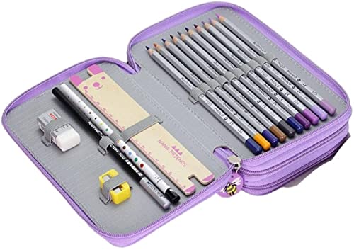 Estuches de Lápices Estuche Funda de lápiz Kawaii36 / 48/72 Agujeros Penalty Pencil Funda Big Plan Caja Caja Niños Multifunción Multifunción Papelería Suministros Estuche de lápices Estuche para Lápic