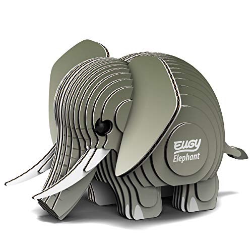 EUGY 010 Elefante. Eco-Friendly 3D Paper Puzzle