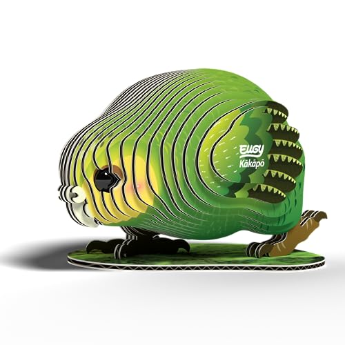 EUGY 099 Kakapo. Eco-Friendly 3D Paper Puzzle