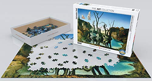 Eurographics Salvador Dalí Cisnes reflejando Elefantes Puzzle (1000 Piezas, Multi-Color)