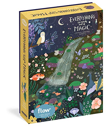 Everything Is Made Out of Magic 1,000-Piece Puzzle (Flow): for Adults Families Picture Quote Mindfulness Game Gift Jigsaw 26 3/8” x 18 7/8”