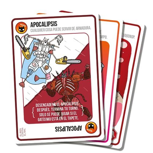 Exploding Kittens El Bien contra el Mal - Juego de Cartas en Español