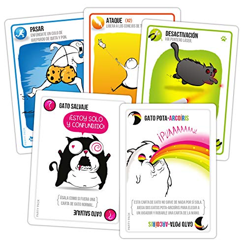 Exploding Kittens Party Pack - Juego de Cartas en Español