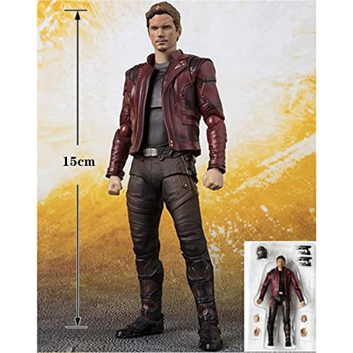 FABIIA Avengers Infinity War: Star Lord Action Figura Hero Serie Collectible Model Toy KO Versión